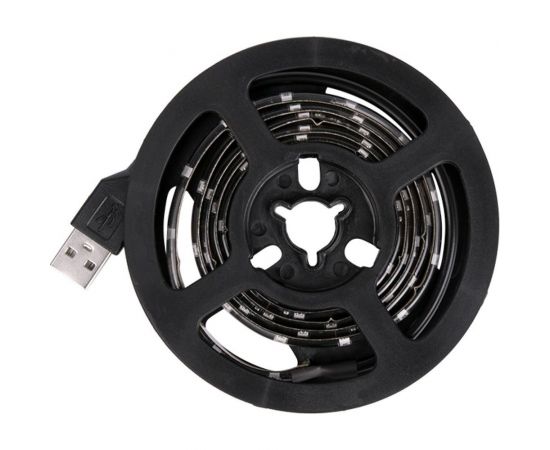 Светодиодная лента Lamper LED USB 5В, 1 м, 8 мм, IP65, SMD 2835, 60 LED/m, теплый белый 3000 K 141-386 – изображение 5