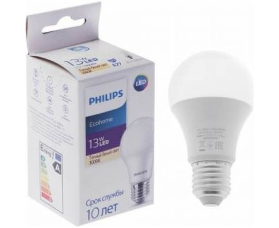 Светодиодная лампа PHILIPS Ecohome LED Bulb 13Вт 1150лм E27 830 RCA 929002299517 – изображение 6