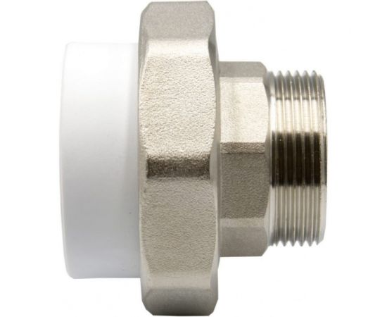 Комбинированная муфта VRT разъемная, наружная, 50х1 1/2"", EVER plast, белый 532364 – изображение 6