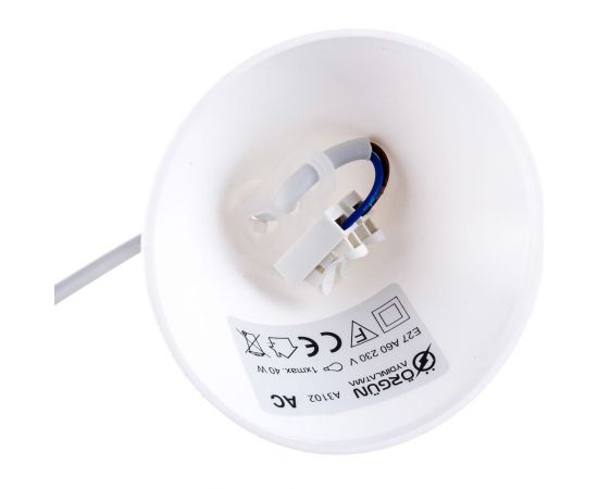 Патрон NE-AD E27 со шнуром для ламп, термопластик, Белый, 1/150, A3102-02 – изображение 7