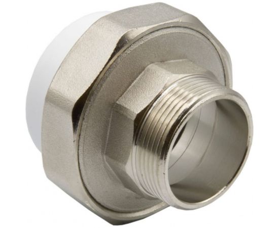 Комбинированная муфта VRT разъемная, наружная, 50х1 1/2"", EVER plast, белый 532364 – изображение 7