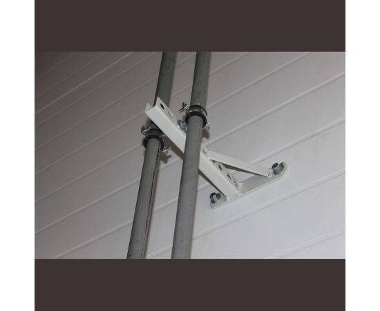 Консольный кронштейн LUCKY Guy с опорой L=600 мм, окрашенный RAL 7035 100 04 600 1 – изображение 8