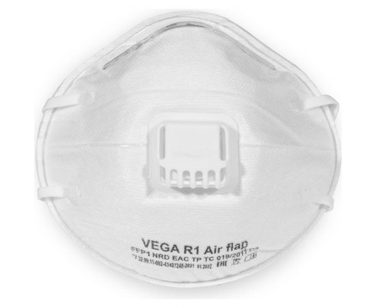 Респиратор с клапаном Фабрика Вега Спец Vega R1 Аir Flap FFP1, 10 шт 1671236 