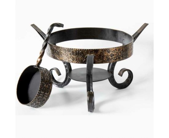 Подставка под садж или казан со съемной угольницей Davr Metall ПодСадж7 