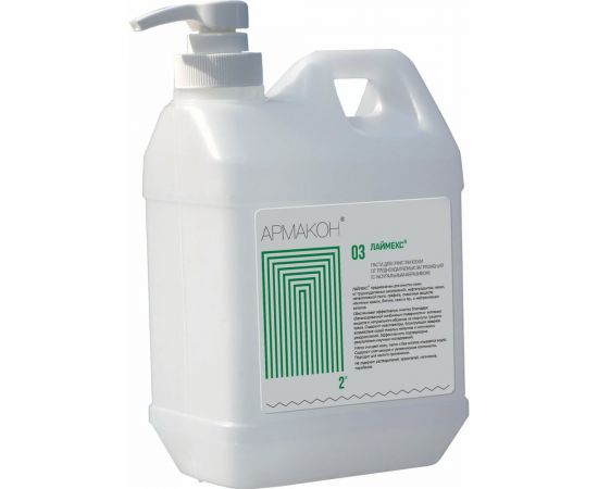 Очищающая паста от трудноудаляемых загрязнений АРМАКОН 2000 мл, Лаймекс,с абразивом, дозатор 605174 