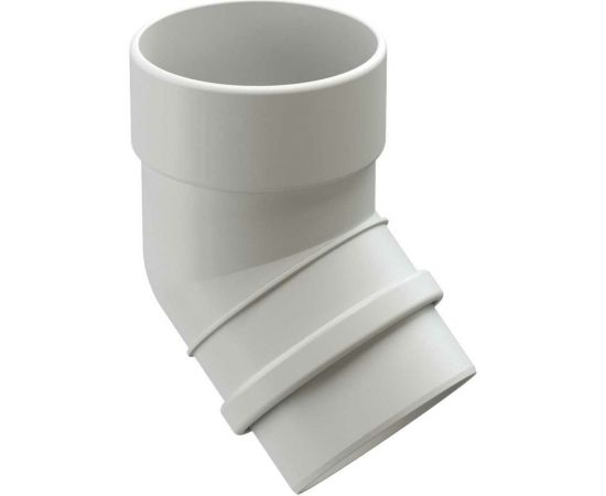 Колено DOCKE LUX 45 пломбир PVLA-1044 