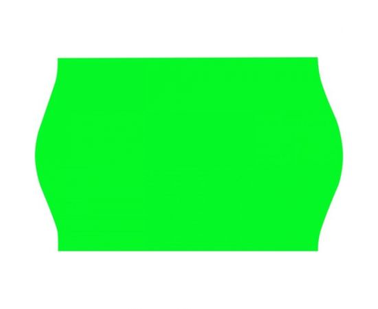 Этикет-лента BRAUBERG 22х12 мм, зеленая, комплект 5 рулонов по 800 шт. 123575 