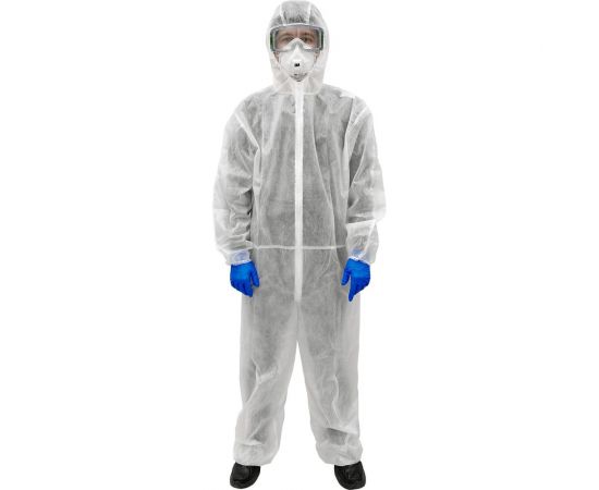 Одноразовый комбинезон ГК Спецобъединение белый, Одо 050/112-116 