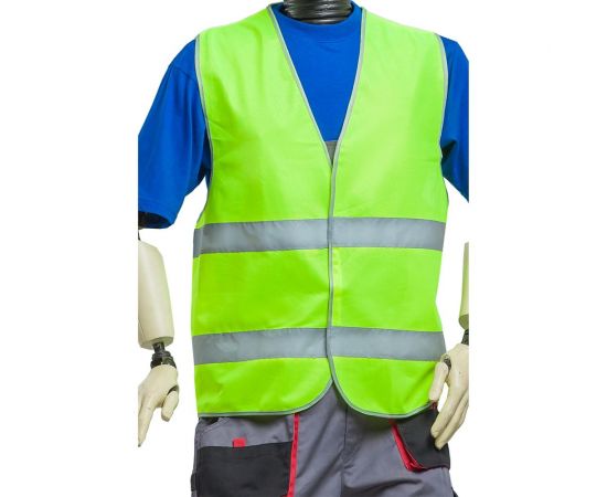 Сигнальный жилет РОБАМАГ лимонный, 2 СОП, полиэфир сетка, 65 гр, XXL 4673733572333 