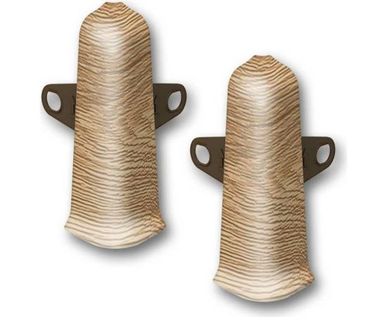 Наружный угол для плинтуса DECONIKA (70 мм; 221 Дуб янтарный; 2 шт.) Д-П70-Нк-Ф2 221 ДУБ ЯНТ 