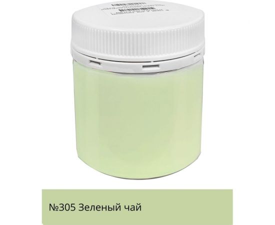 Краска акриловая интерьерная моющаяся Palizh №305 зеленый чай 0,2 кг 11608064 
