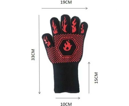 Огнеупорные перчатки ESSE BBQ XL 222048А 