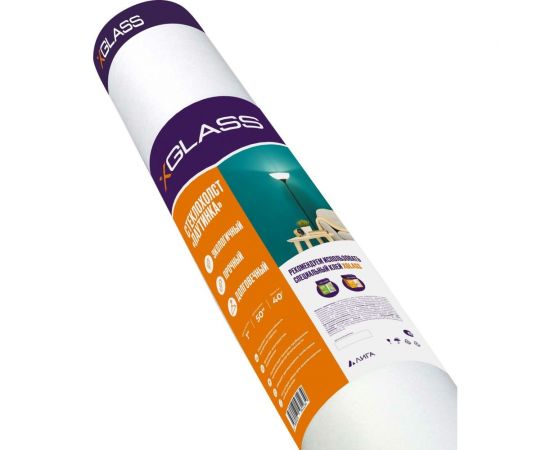 Стеклохолст X-Glass 1x50 м 40 г/м2 421 – изображение 2
