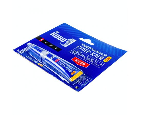 Универсальный цианоакрилатный клей KUDO супер-клей, гель, 3 г КВТ-020 – изображение 2