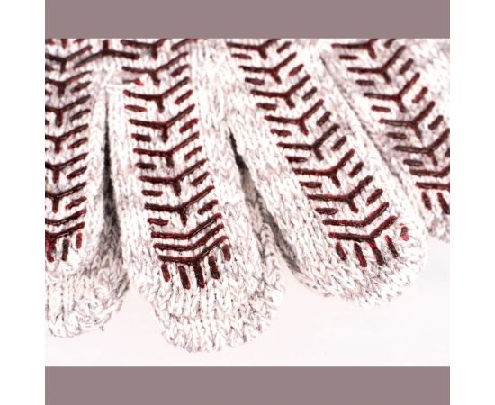 Трикотажные усиленные перчатки СИБРТЕХ гелевое ПВХ-покрытие 68182 – изображение 2