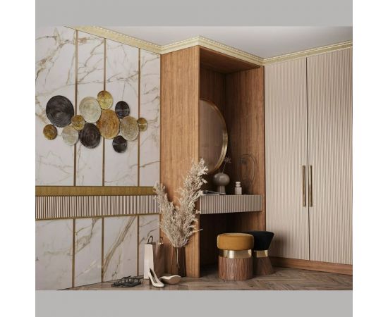 Интерьерный багет Cosca 17 мм, античное золото СПБ030462 – изображение 2