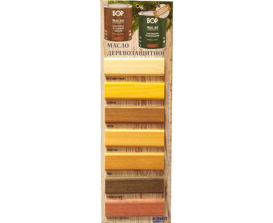 Деревозащитное масло для террас и садовой мебели Бор тик, банка 0,64 кг 4690417061495 – изображение 2