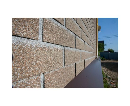 Фасадная плитка ТЕХНОНИКОЛЬ HAUBERK античный кирпич TN743679 – изображение 2