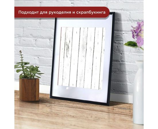 Пленка декоративная Волжанка доска белая, 2 м ПЛ45-2ДБ – изображение 3