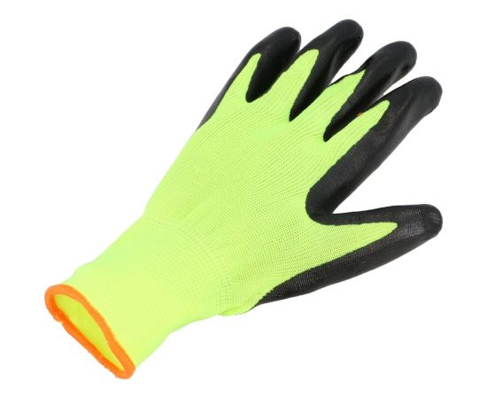 Перчатки с нитриловым покрытием PROTECT2U GREEN LINE размер L/9 8281 – изображение 3