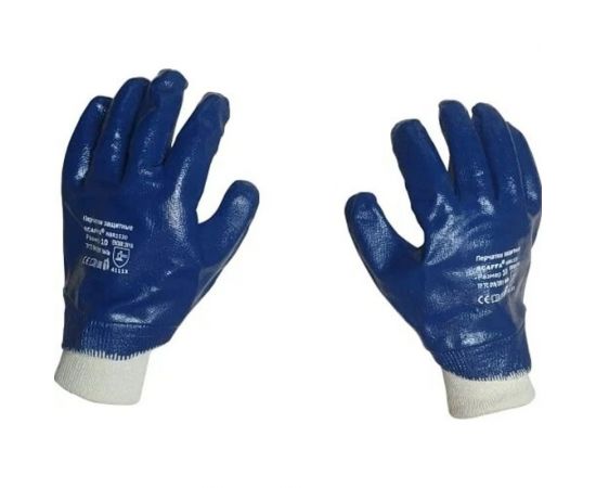 Перчатки с полным нитриловым обливом Scaffa NBR1530 размер 8 00-00012451 – изображение 3