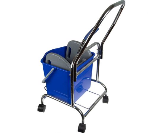 Одноведерная металлическая тележка NV с отжимом, 17 л NV-10917 – изображение 3