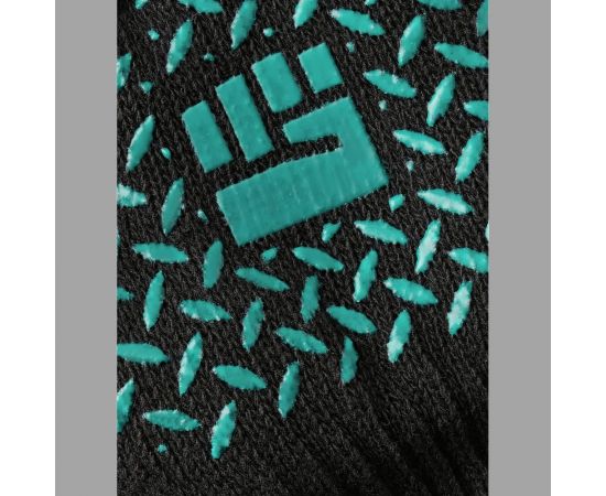 Трикотажные перчатки Фабрика перчаток, комфорт, с ПВХ, 7.5 класс, 5 нитей, черные, р.М 5-75-КОМ-ЧЕР-(M) – изображение 4