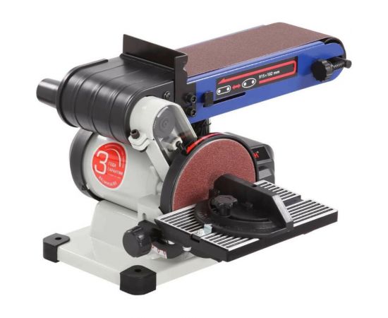 Шлифовальный ленточно-дисковый станок Белмаш BELMASH BDG 100/152L S221A – изображение 4