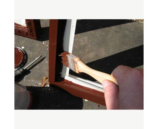 Краска для металла Hammerite (прямо на ржавчину; коричневая RAL 8017; 0,5 л) 5587455 – изображение 4