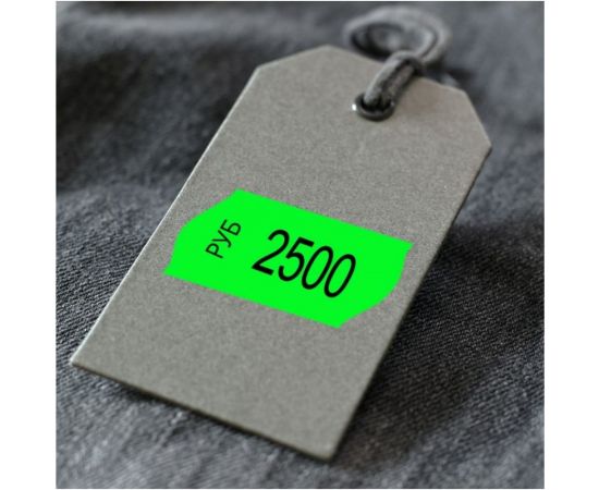 Этикет-лента BRAUBERG 22х12 мм, зеленая, комплект 5 рулонов по 800 шт. 123575 – изображение 5