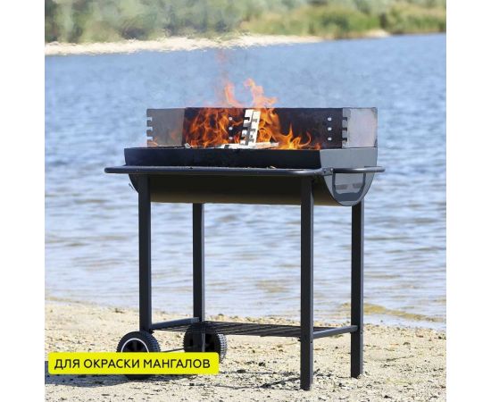 Краска термостойкая антикоррозионная Certa до 700С серебристый (~RAL 9006) (10 кг) CPR00008 – изображение 5