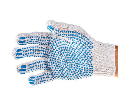 Перчатки с ПВХ СПЕЦЛЕОН 4 нити, 10 класс, 10 пар ПЕР10К4Н – изображение 5