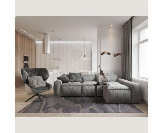 Панель стеновая ""Грани"" ударопрочная, влагостойкая, под покраску Decor-Dizayn 150x10x3000 мм DD904 (3m) – изображение 7