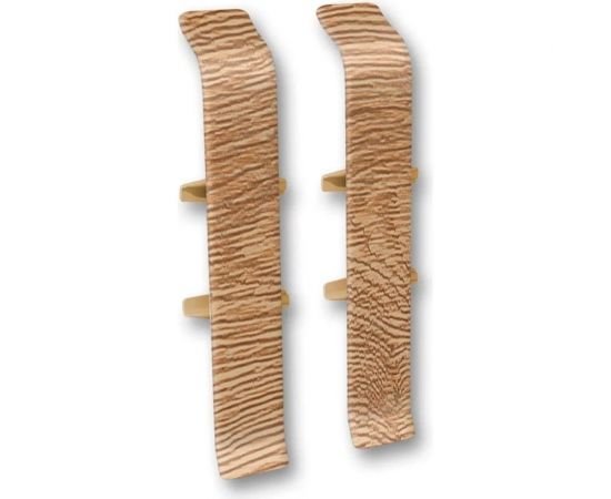 Соединитель для плинтуса DECONIKA (85 мм; 221 Дуб янтарный; 2 шт.) Д-П85-С-Ф2 221 ДУБ ЯНТ 