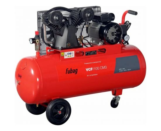 Компрессор FUBAG VCF/100 СM3 440л/мин, 100 л, 10 бар, 2.2 кВт, 220 В 641272 