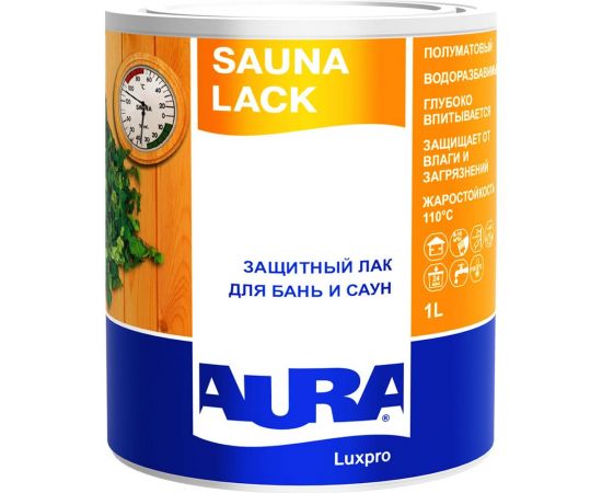 Лак Aura Sauna Lack 1 л L0011 