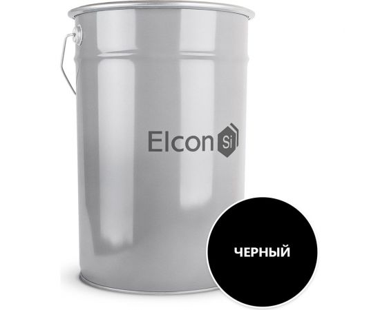 Грунт-эмаль по ржавчине Elcon 3 в 1 черный, 25 кг 00-00461444 