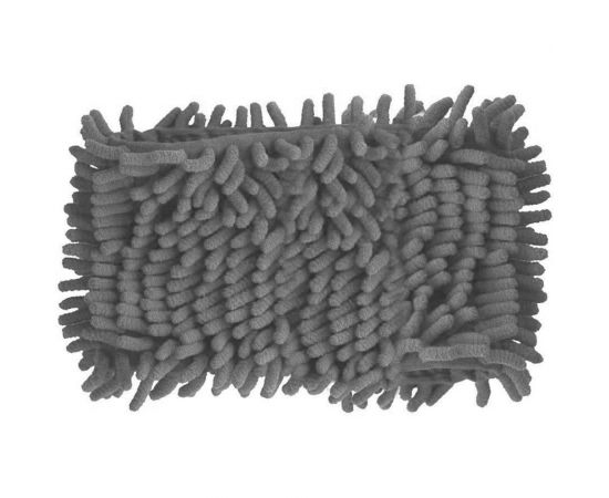 Насадка для плоской швабры InLoran лапша, шенилл, серая, 42,5x13x1см BN-L508GR 