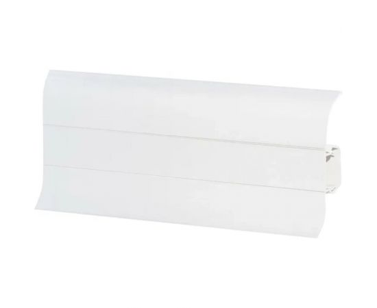 Напольный плинтус Центурион Lider 289 (62 мм; глянцевый; белый) 71393 