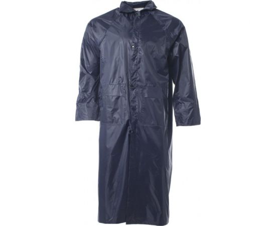 Плащ ООО Комус Ливень ПВХ, синий, р. 52-54/XL, рост 170-176 101238 1264547 