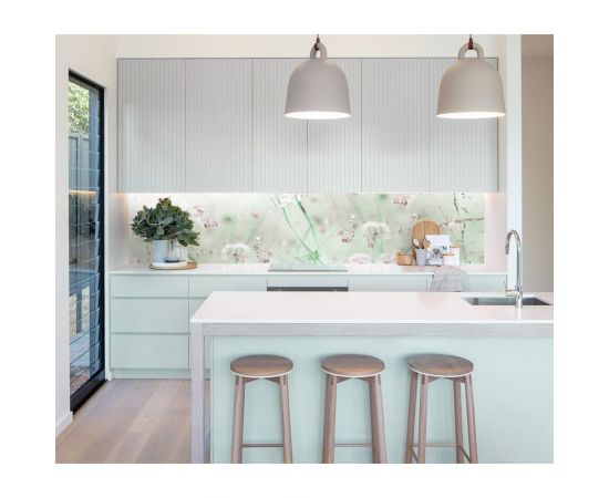 Кухонный фартук Оптион СОЦВЕТИЕ (ABS; с уф-печатью; 3000x600x1,5 мм) 80011 