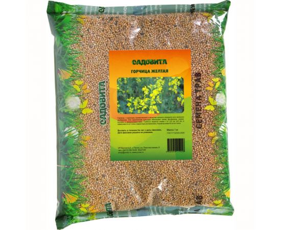 Семена Садовита Горчица желтая 1 кг 00112702 