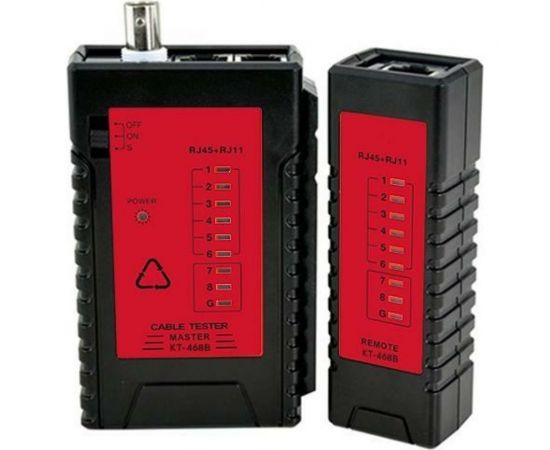 Кабельный LAN-тестер КВТ KT 468B PROLINE 86212 