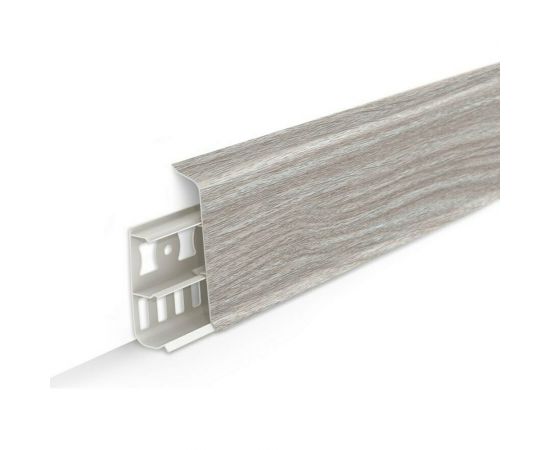 Напольный плинтус DECONIKA (55 мм; 2,2 м; 294 орех антик; 1 шт.) Д-П55 294 ОРХ АНТ 