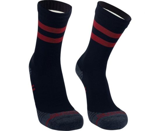 Водонепроницаемые носки DexShell Running Lite с красными полосками, M/39-42 DS20610REDM 