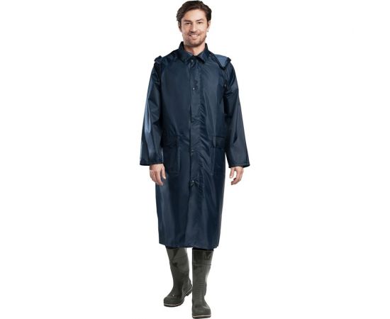 Плащ ГК Спецобъединение ВЛАГОЗАЩИТНЫЙ, темно-синий, Плащ 530/ 88/170 