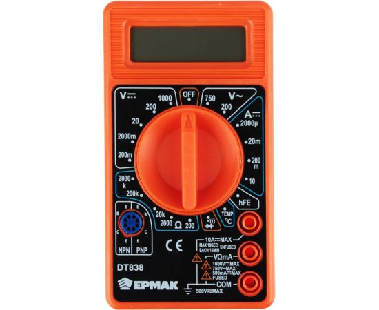 Цифровой мультиметр ЕРМАК DT-838 660-005 