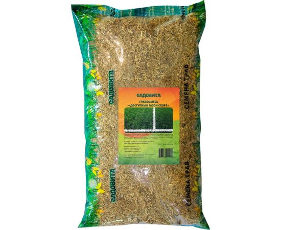 Семена САДОВИТА Доступный газон Спорт 1 кг 00113943 