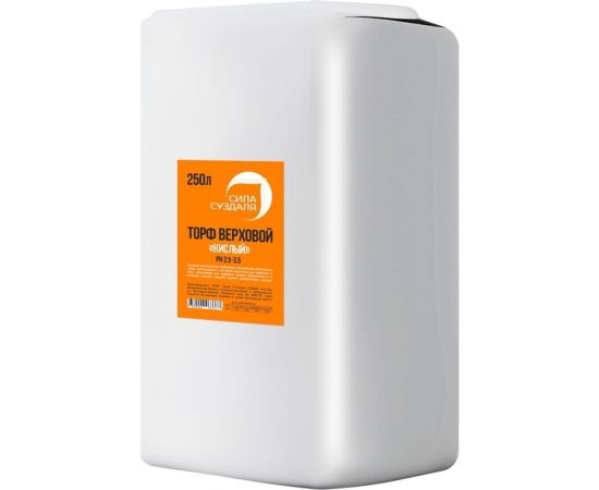 Верховой кислый торф Сила Суздаля 250 л 4680004063377 