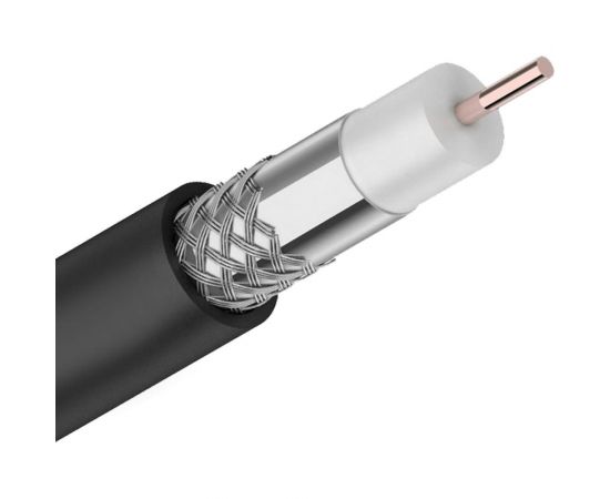 Коаксиальный кабель CADENA RG-58U черный MP RG-58UMP 